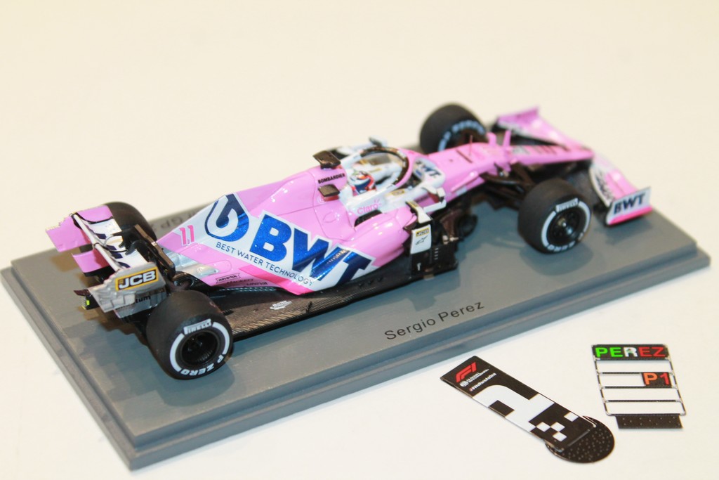 BWT RACING POINT RP20 VAINQUEUR GP SAKHIR 2020 SPARK 1/43°