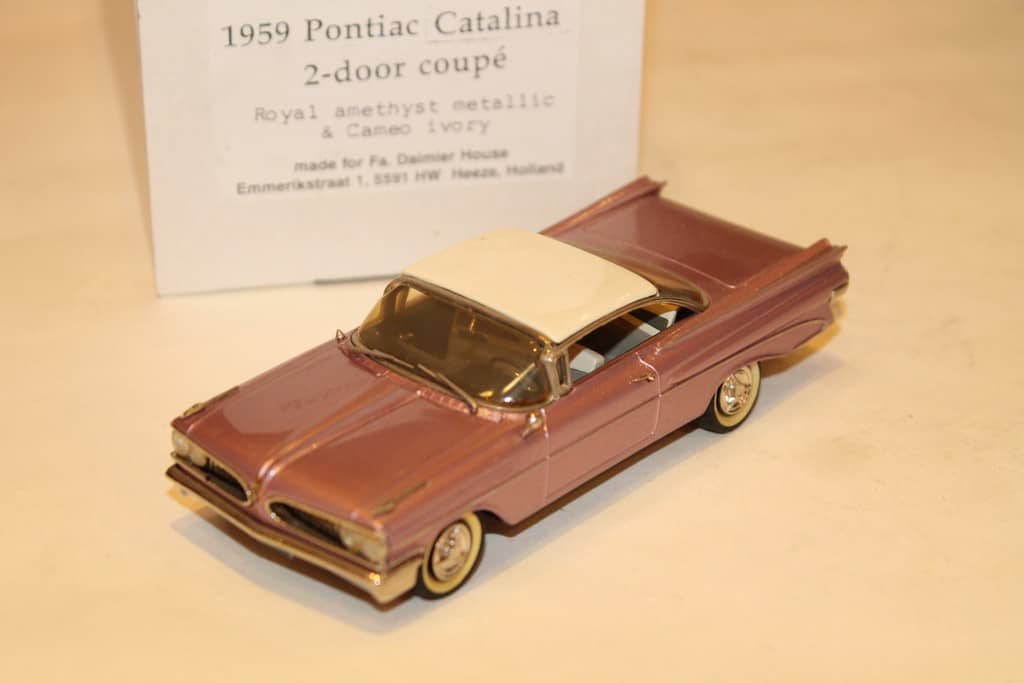 PONTIAC CATALINA COUPE 1959 MADISON 1/43°