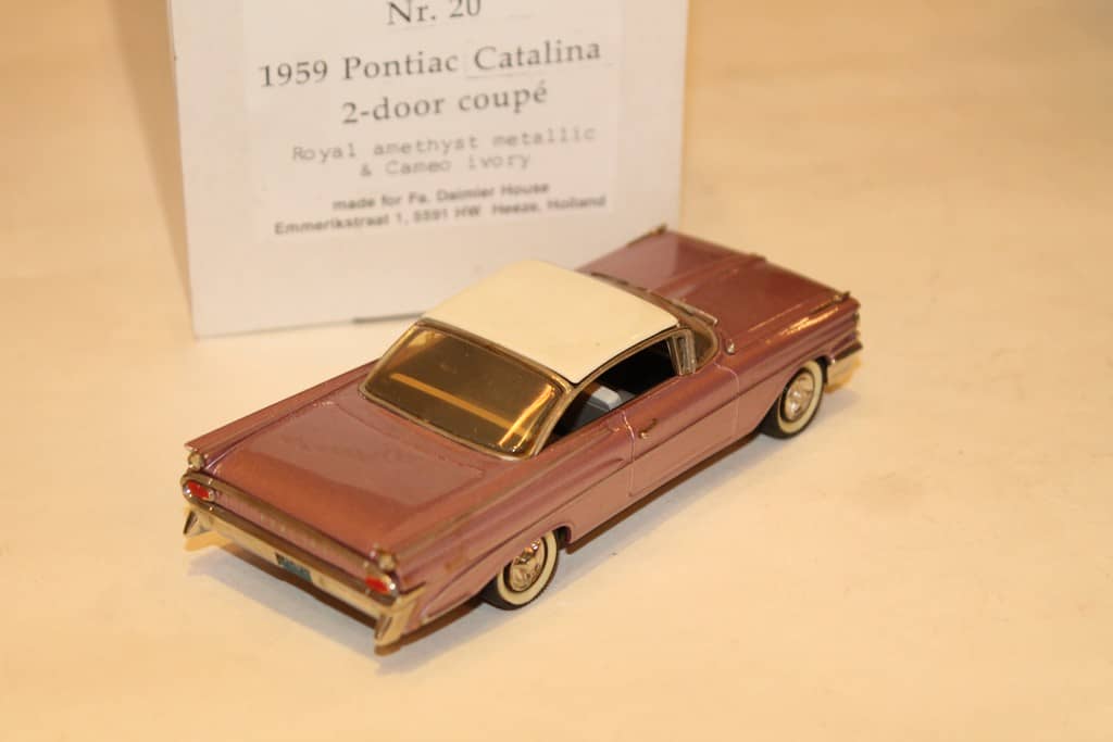 PONTIAC CATALINA COUPE 1959 MADISON 1/43°