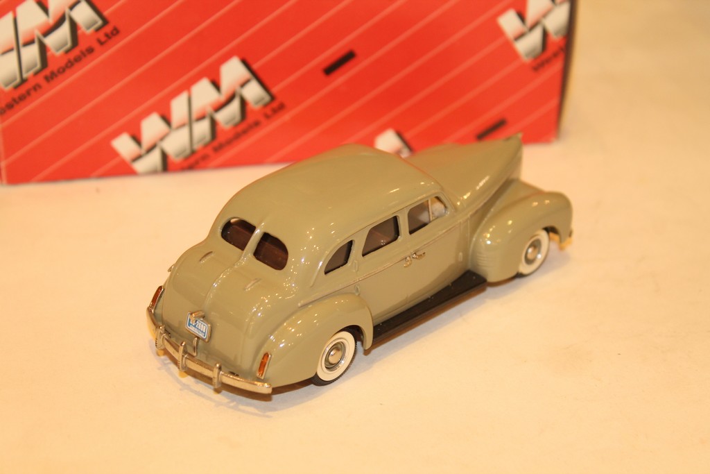 NASH AMBASSADOR 8 1940 WESTERN MODELS 1/43°