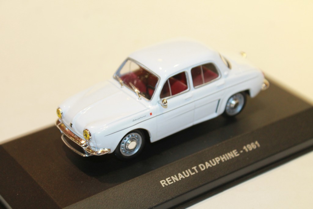 RENAULT DAUPHINE BLANCHE 1961 SOLIDO 1/43°