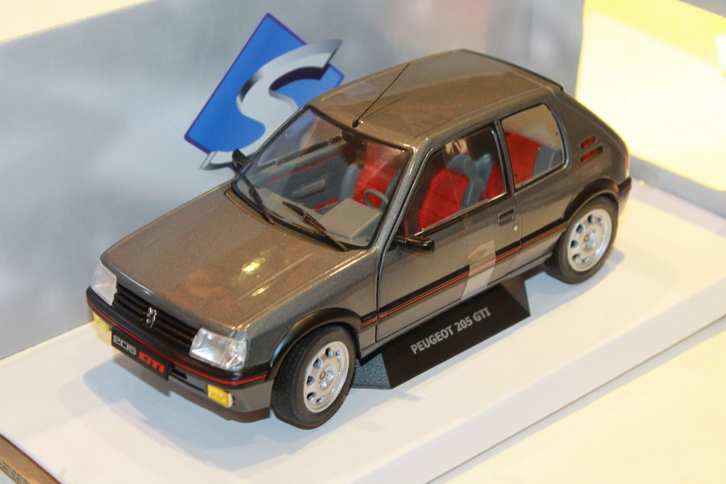 PEUGEOT 205 GTI MK2 GRIS SOLIDO 1/18°