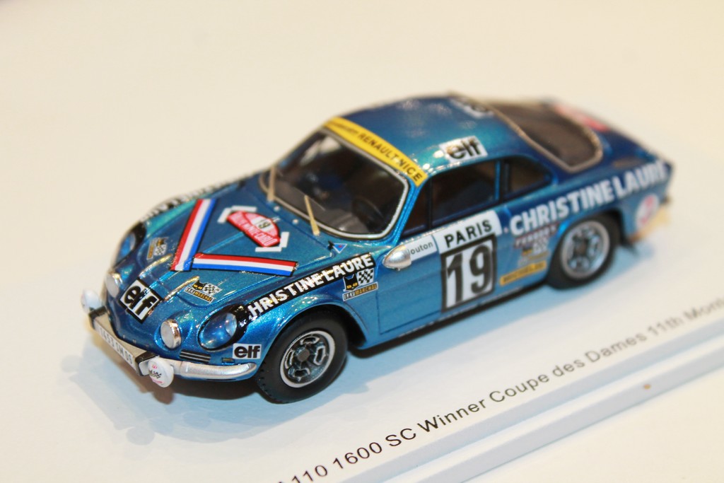 ALPINE A110 1600 SC N°19 MC 1976 SPARK 1/43°