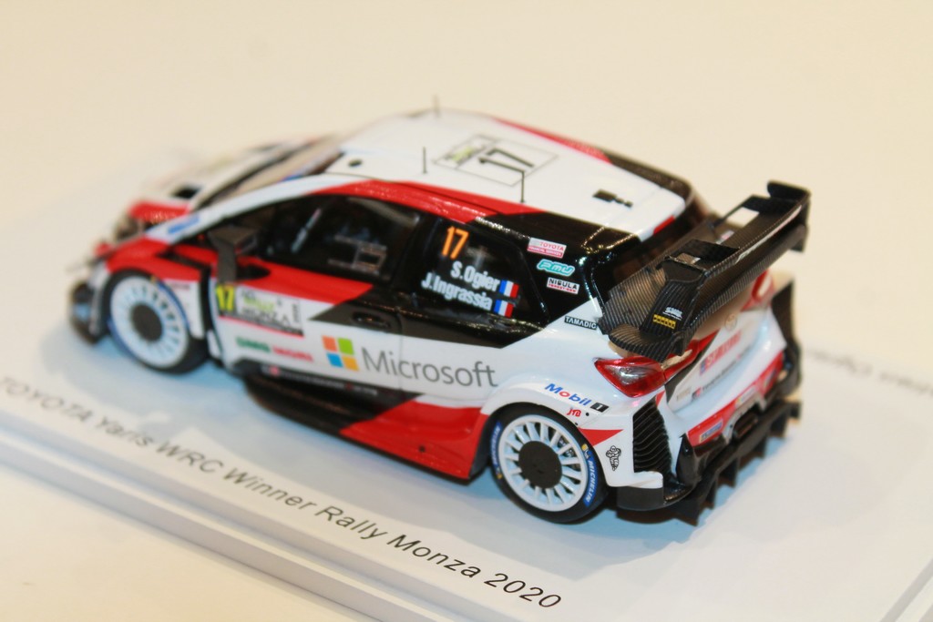 TOYOTA YARIS WRC N°17 VAINQUEUR RALLYE MONZA 2020 SPARK 1/43°