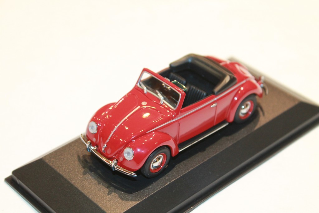 VW COX CAB HEBMULLER ROUGE MAXICHAMPS 1/43°