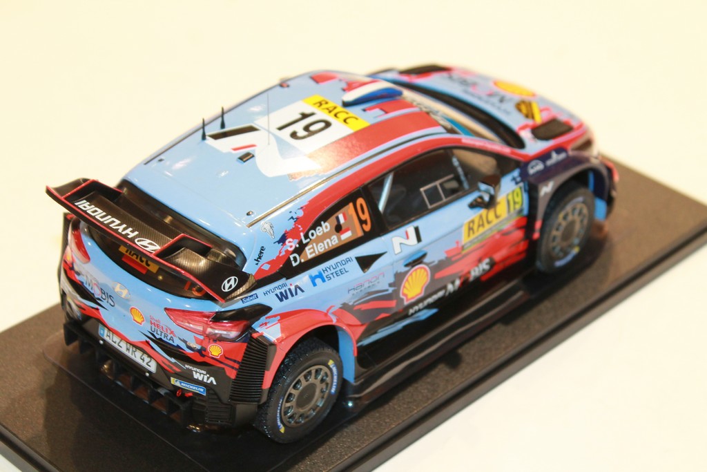 HYUNDAI I20 N°19 COUPE WRC CATALUNYA 2019 IXO 1/18°