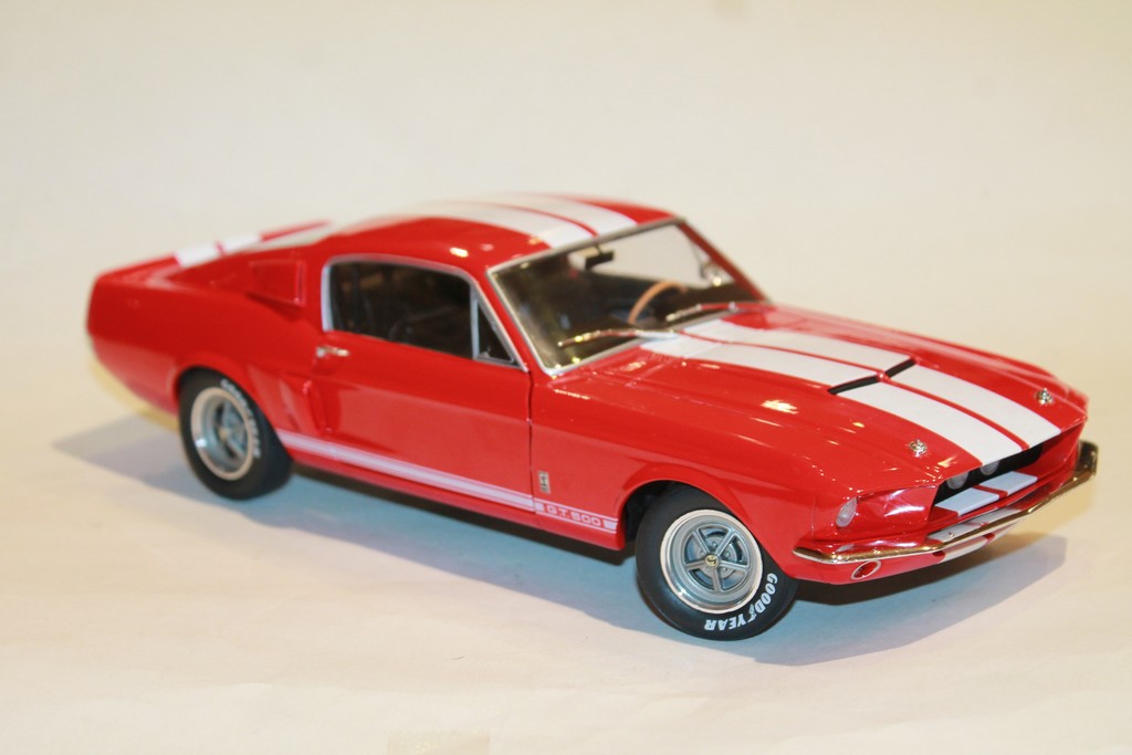 SHELBY MUSTANG GT500 1967 RED SOLIDO 1/18°