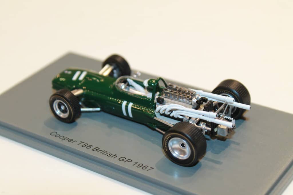 COOPER T86 N°11 BRITISH GP 1967 SPARK 1/43°