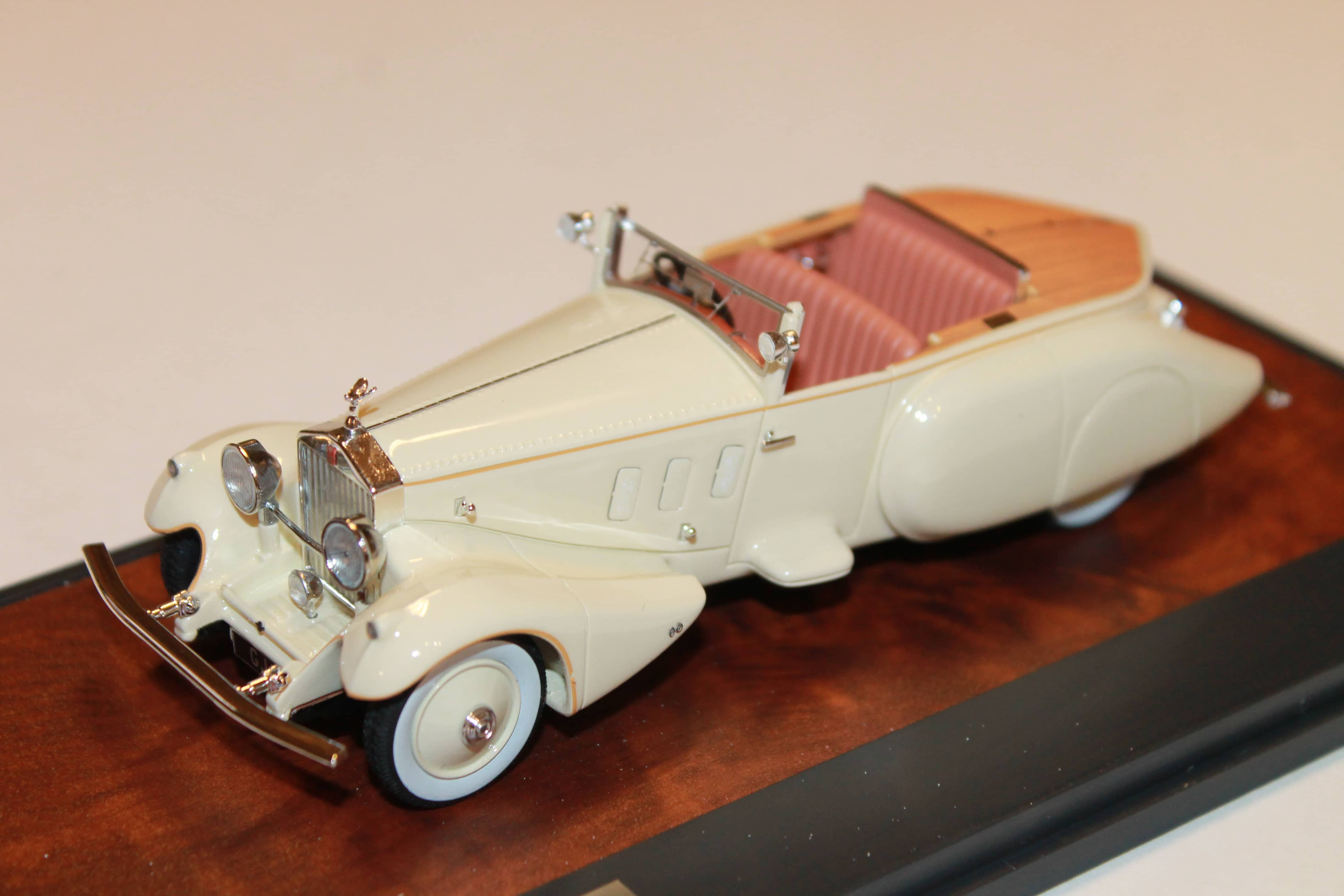 RR PHANTOM II BARKER BLANCHE 1930 MATRIX 1/43°