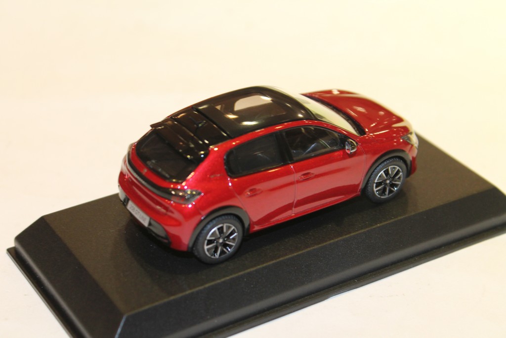 PEUGEOT 208 GT LINE 2019 ROUGE NOREV 1/43°