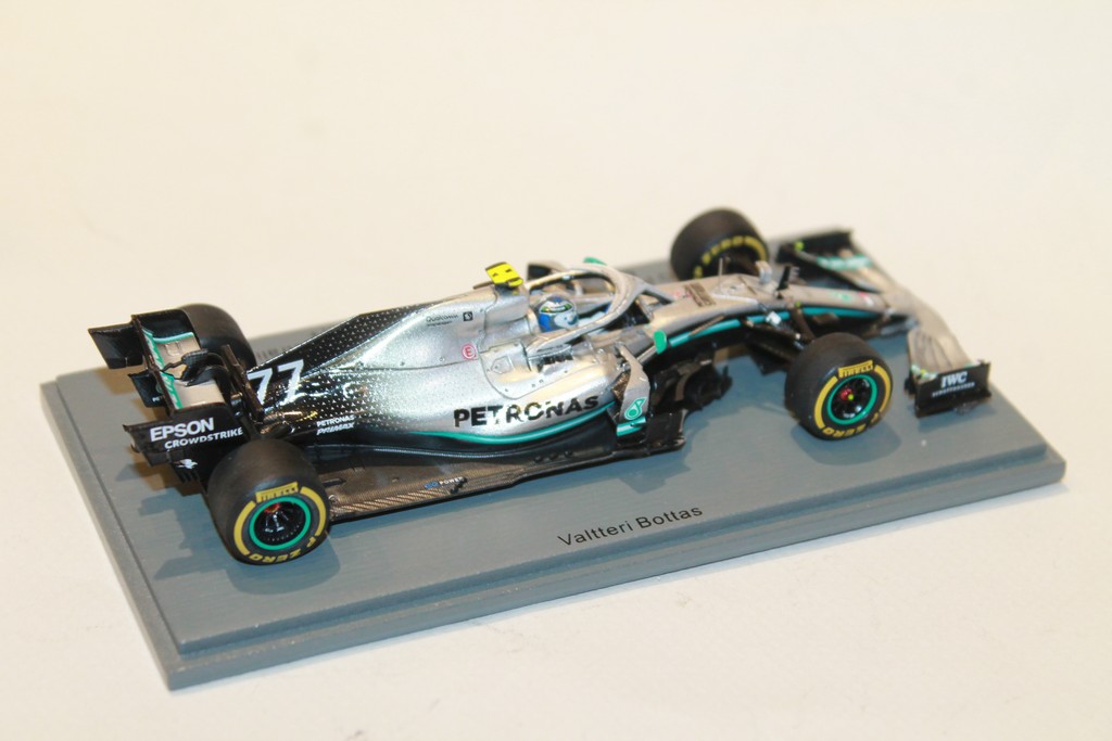 MERCEDES AMG PETRONAS W10 WIN AUSTRALIAN GP BOTTAS SPARK 1/43°