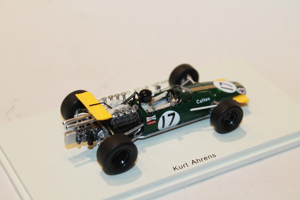 BRABHAM BT24 KURT AHRENS 1968 SPARK 1/43°