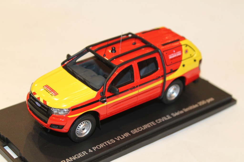 FORD RANGER VLHR SECURITE CIVILE ALARME 1/43°