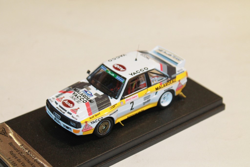 AUDI SPORT QUATTRO RALLYE DU VAR 84 TROFEU 1/43°