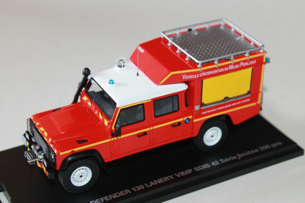 LAND ROVER DEFENDER 130 VIMP SDIS 42 ALARME 1/43°