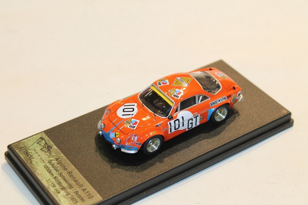 ALPINE A110 NURBURGRING 1971 N°101 TROFEU 1/43