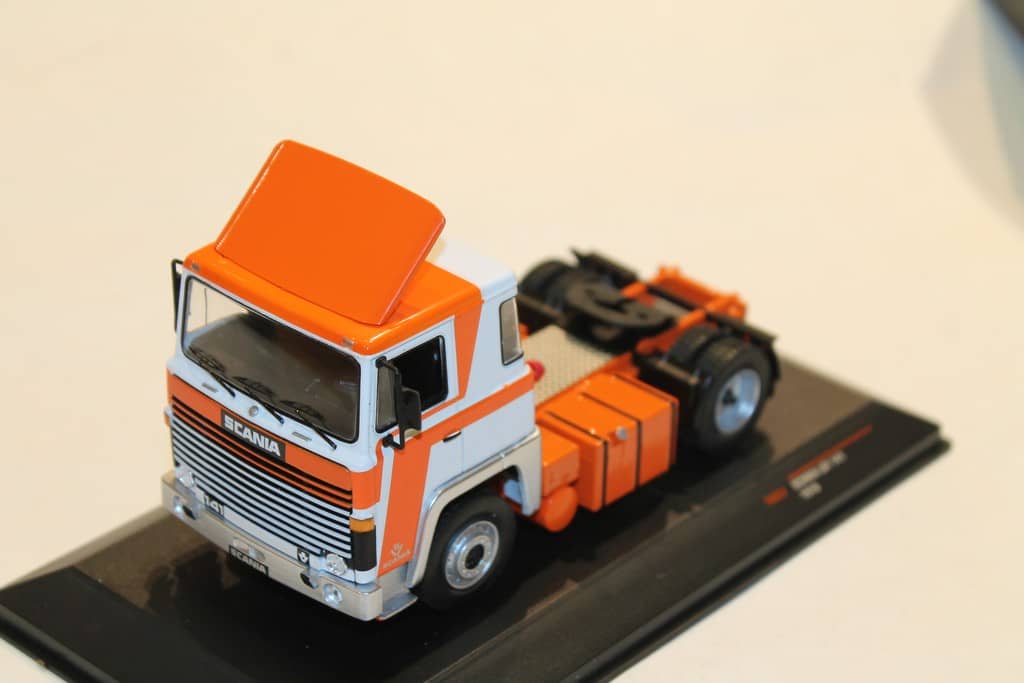 CAMION D'EPOCA N. 16 LATTE CORRADINI SUCCHI SVEZIA 1974 SCANIA LB VINTAGE TRUCKS