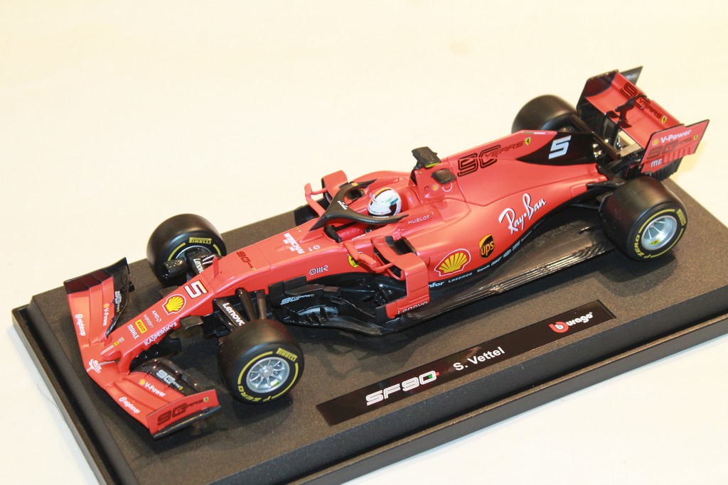 FERRARI F1 SF90 2019 VETTEL BURAGO 1/18°