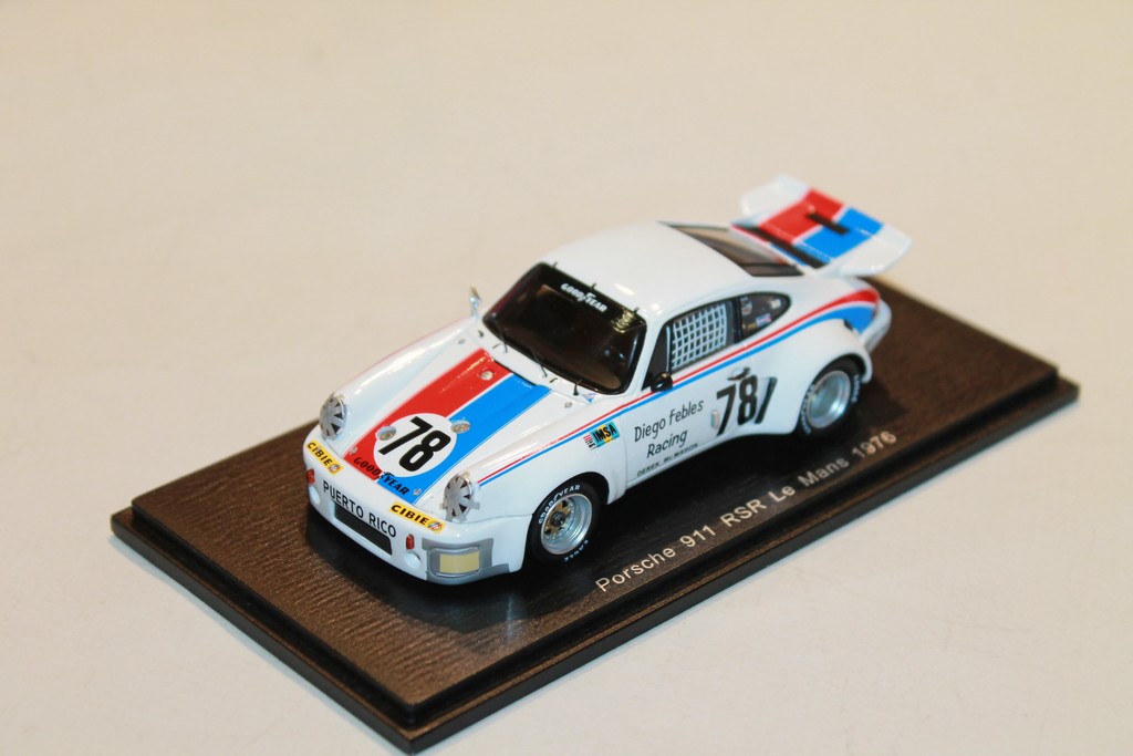 PORSCHE 911 RSR N°78 LM 1976 SPARK 1/43°