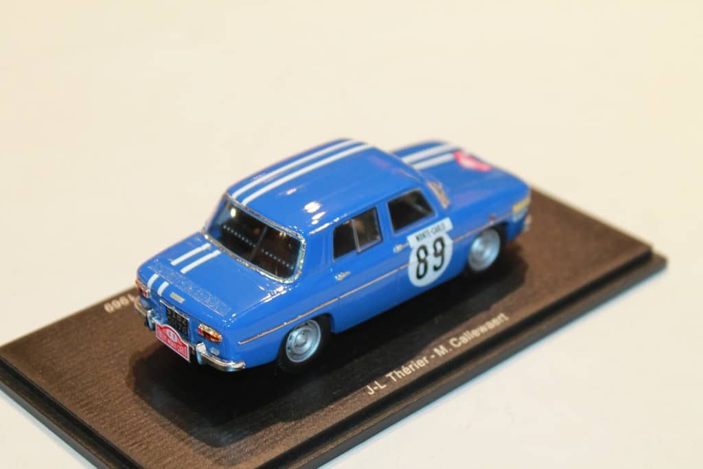 MINIATURE 1/18 SOLIDO renault 8 Gordini Monte Carlo 1969 jl