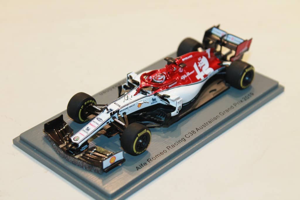 ALFA ROMEO RACING C38 RAIKKONEN 2019 SPARK 1/43°