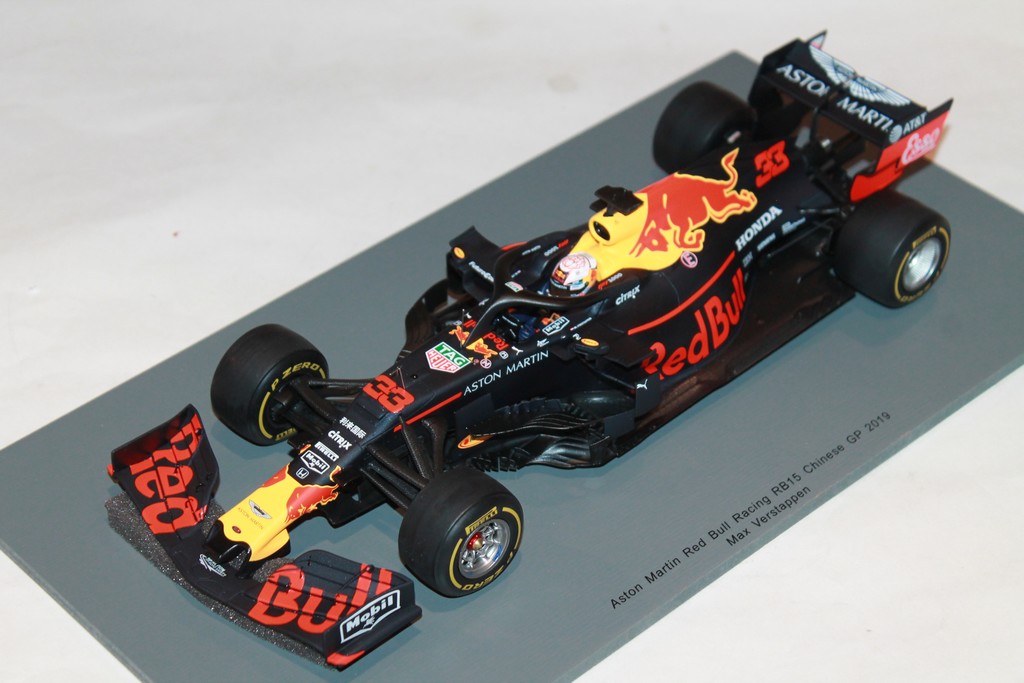 RED BULL ASTON MARTIN RB15 VERSTAPPEN 2019 SPARK 1/18°