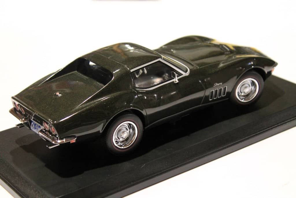 CHEVROLET CORVETTE VERTE 1969 NOREV 1/18°