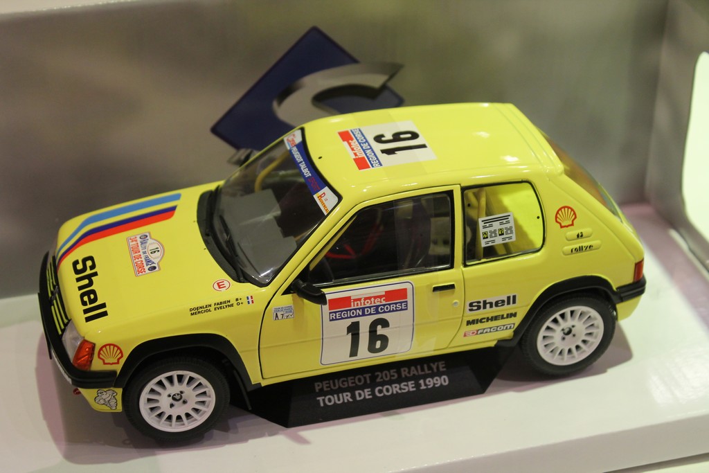 PEUGEOT 205 RALLYE PTS TDC 1990  N°16 SOLIDO 1/18°