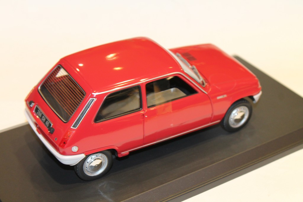 185152 Norev Renault 5 1972-Red Voiture Miniature de Collection Rouge 