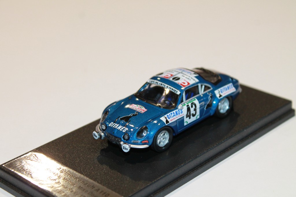 ALPINE A110 BANDAMA 1974 TROFEU 1/43°