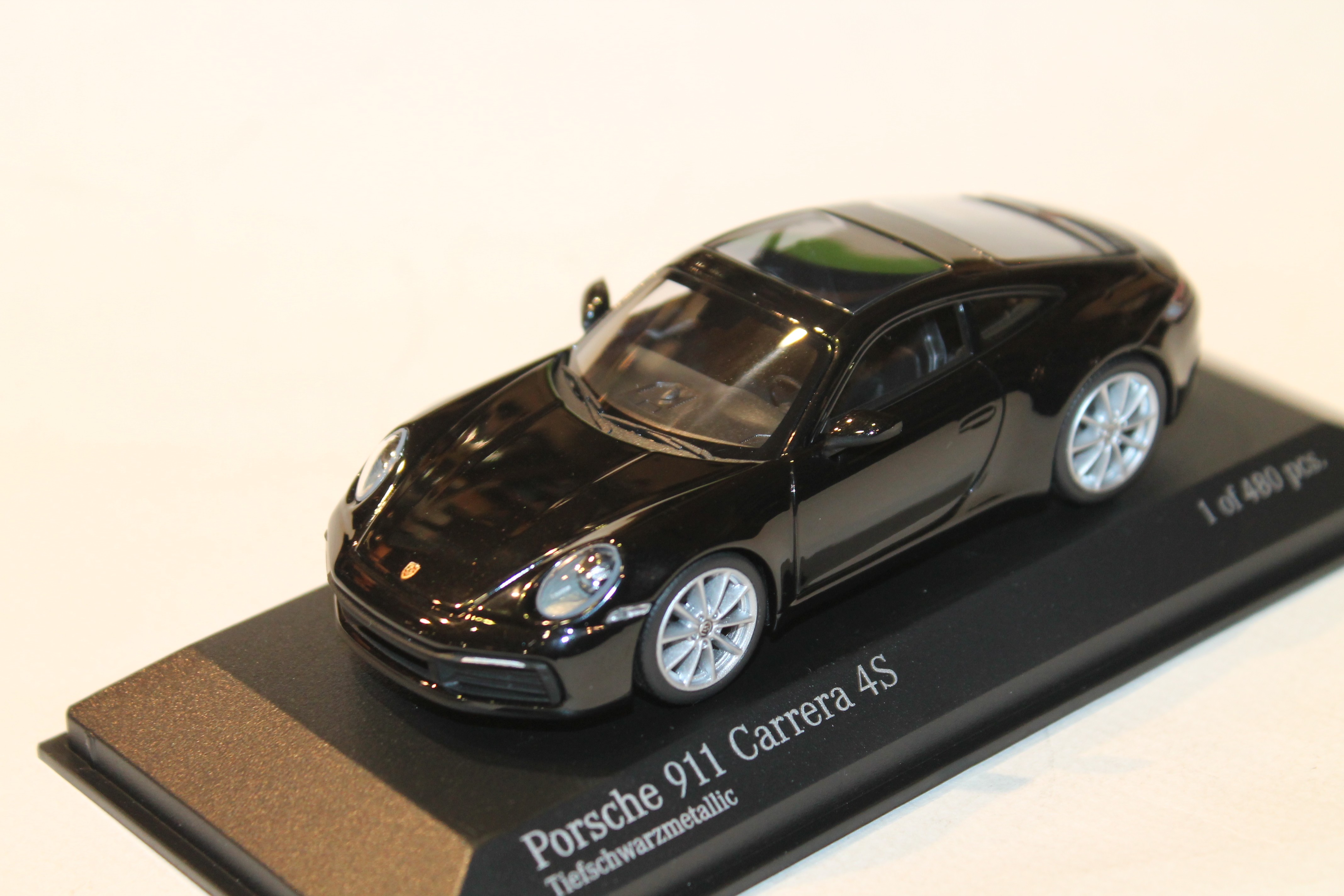 PORSCHE 911 TYPE 992 CARRERA 4S 2019 MINICHAMPS 1/43°