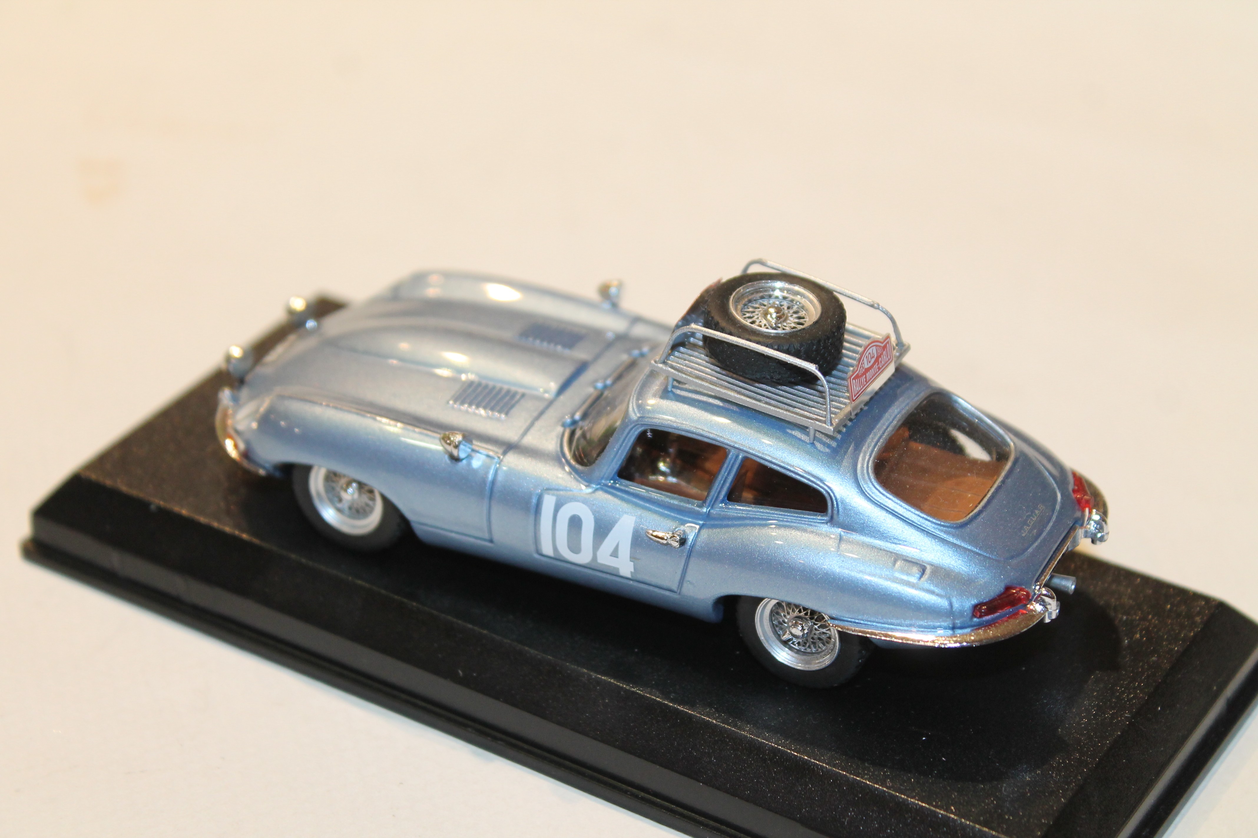 JAGUAR TYPE E COUPE MONTE CARLO 1965 BEST 1/43°