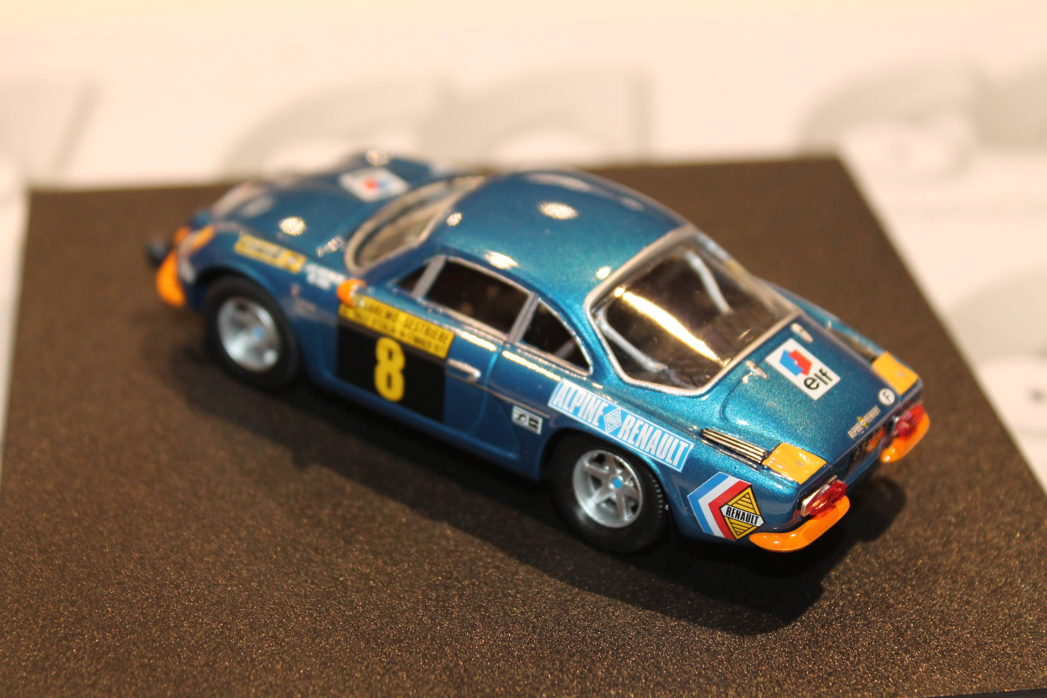 ALPINE RENAULT A110 1er Rallye Monte Carlo 1973 sans boite 1/43 EUR 9
