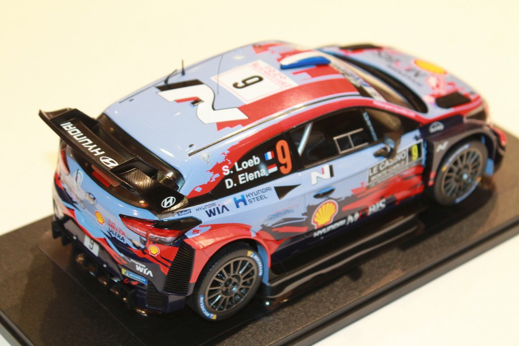 HYUNDAI i20 COUPE WRC #9 RALLYE MC 2020 IXO 1/18°