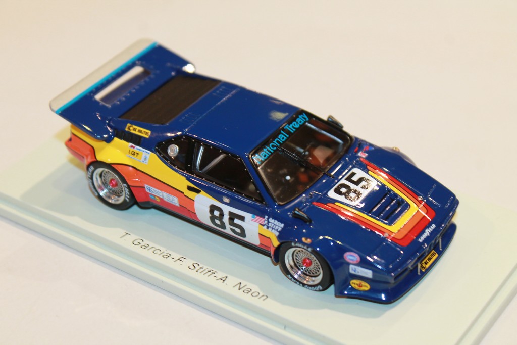 BMW M1 LE MANS 1982 N°85 SPARK 1/43°