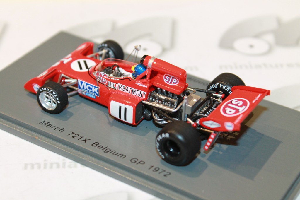 MARCH 721X GP BELGIQUE 1972 SPARK 1/43°