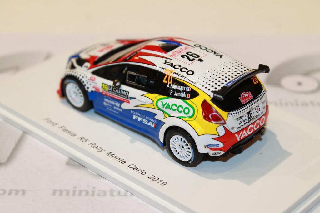 FORD FIESTA R5 N°26 RALLYE MC 2019 SPARK 1/43°