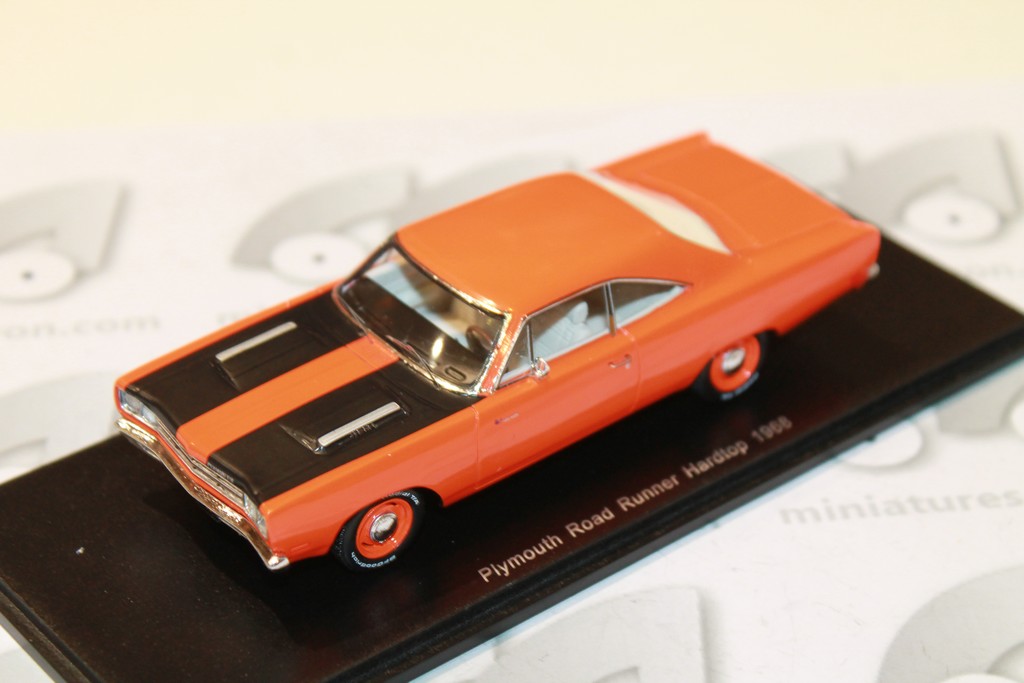 PLYMOUTH ROAD RUNNER 1968 SPARK 1/43°