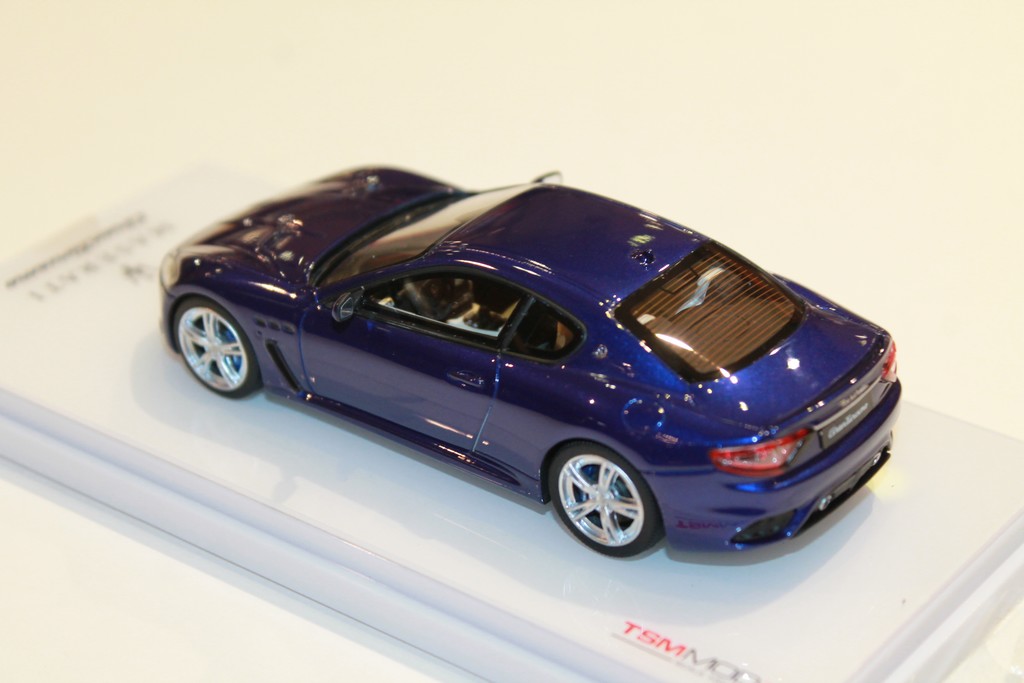 MASERATI GRAN TURISMO MC BLEU TRUE SCALE 1/43°
