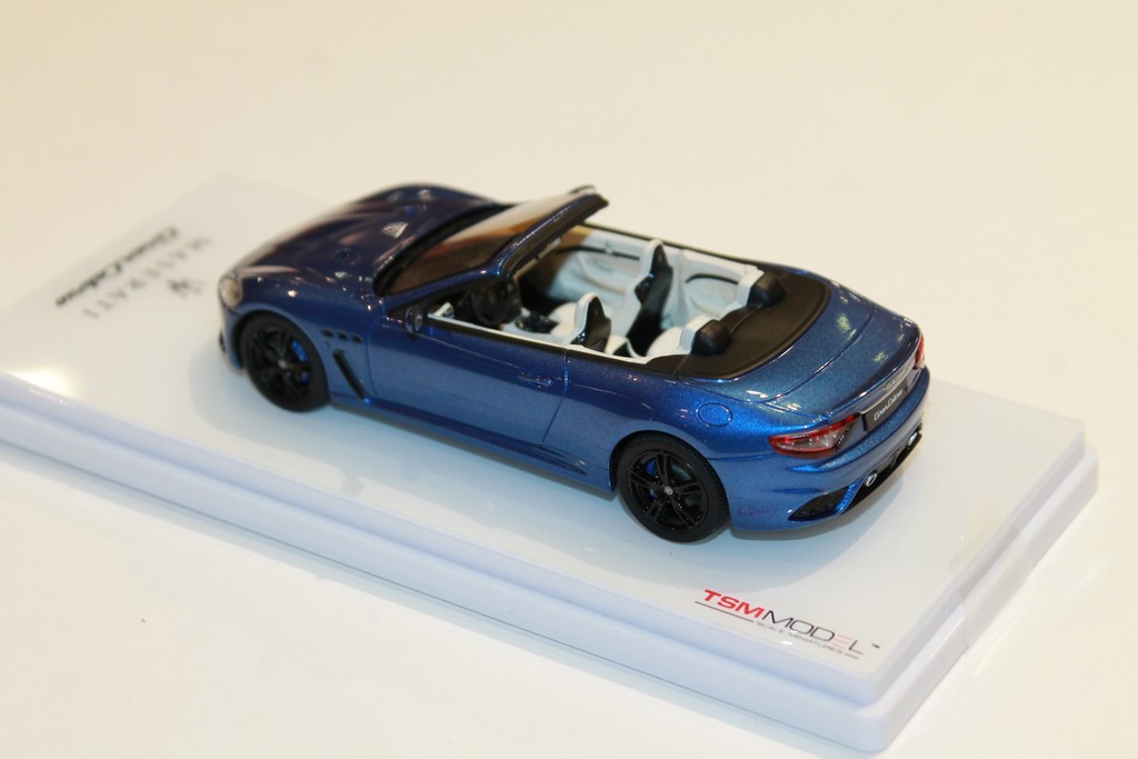 MASERATI GRANCABRIO BLEU 2018 TRUE SCALE 1/43°