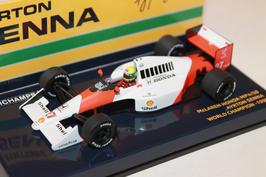 MCLAREN HONDA MP4/5B WORLD CHAMPION 1990 MINICHAMPS 1/43°