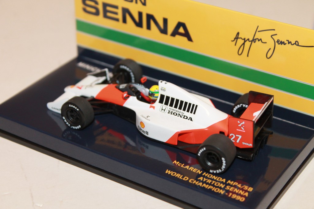 MCLAREN HONDA MP4/5B WORLD CHAMPION 1990 MINICHAMPS 1/43°