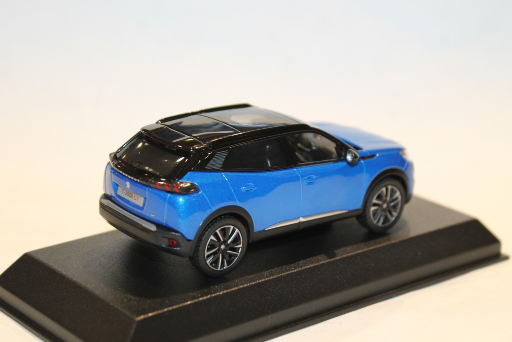 PEUGEOT E-2008 GT BLEU 2020 NOREV 1/43°