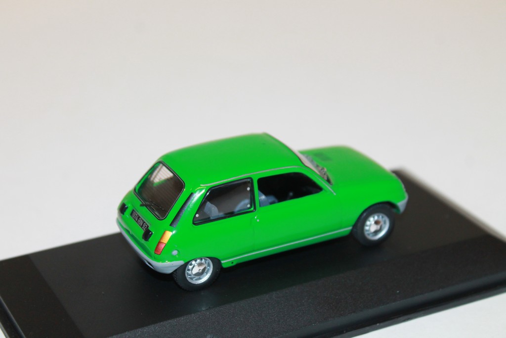 RENAULT 5 TL 1974 VERTE ODEON 1/43°