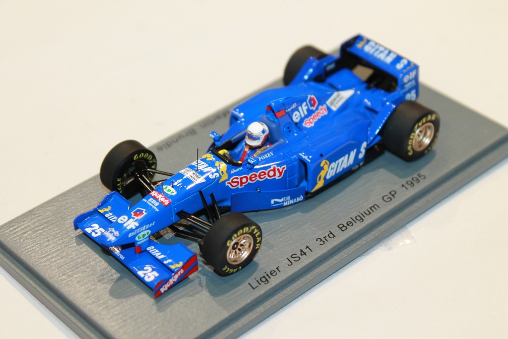 LIGIER JS41 3RD GP BELGE 1995 SPARK 1/43°