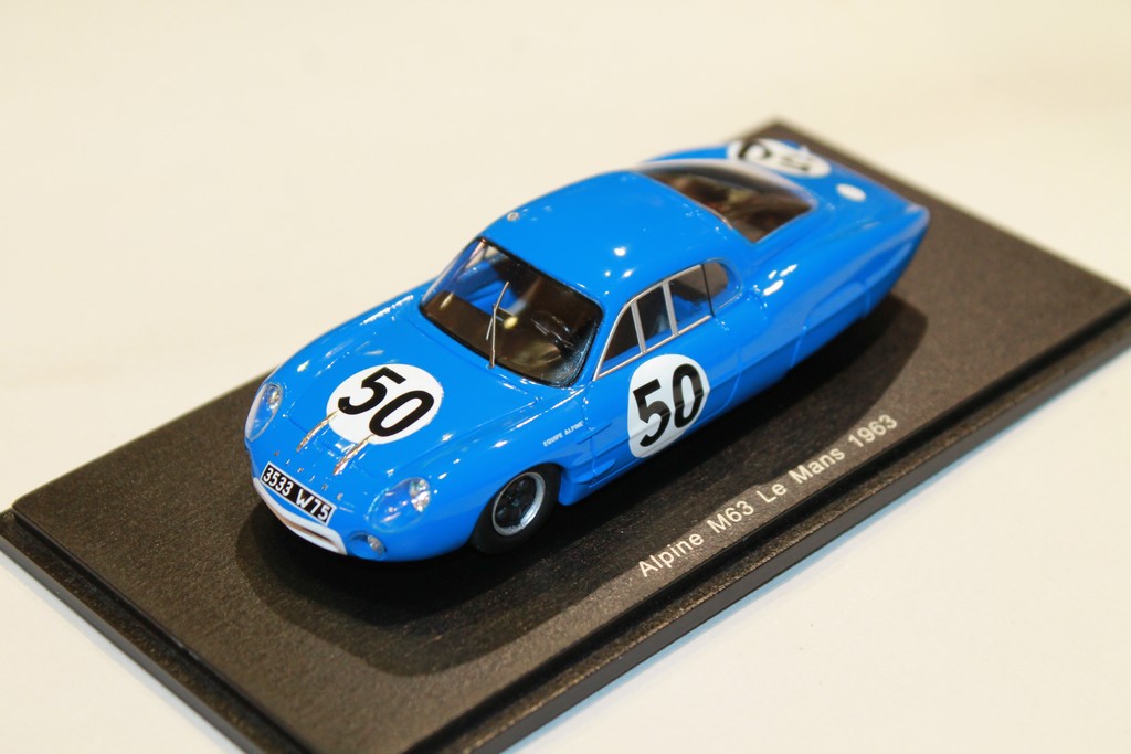 ALPINE M63 LM 1963 SPARK 1/43°