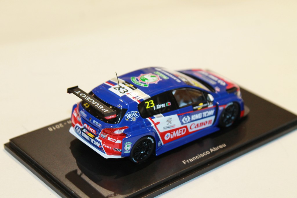 PEUGEOT 308 TCR EUROPE RACE 2 HUNGARIAN 2018 SPARK 1/43°