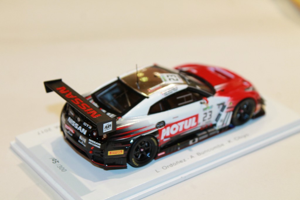 NISSAN GT-R NISMO GT3 24H SPA 2017 SPARK 1/43°