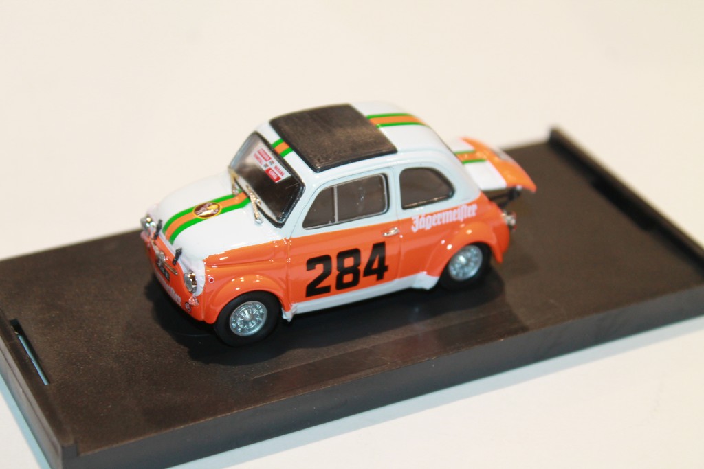 FIAT ABART 695SS COL DE LA MADELEINE 1973 BRUMM 1/43°