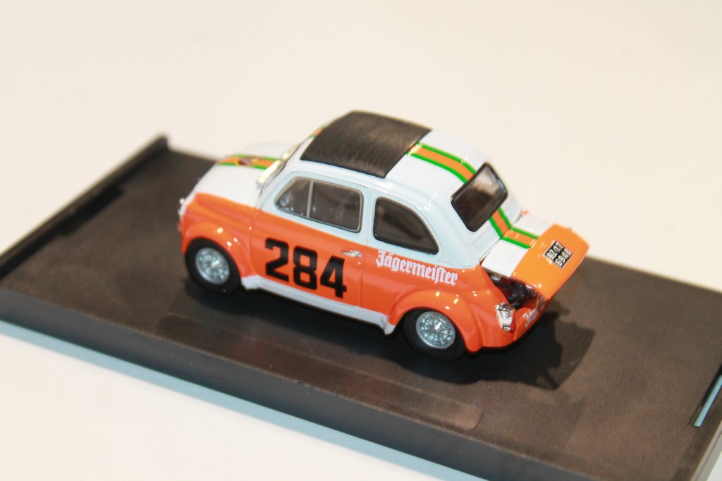 FIAT ABART 695SS COL DE LA MADELEINE 1973 BRUMM 1/43°